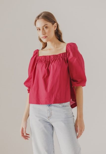 Blusa Borgoña Arkitect Éxito