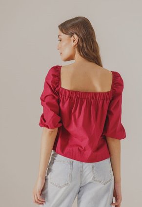 Blusa Borgoña Arkitect Éxito