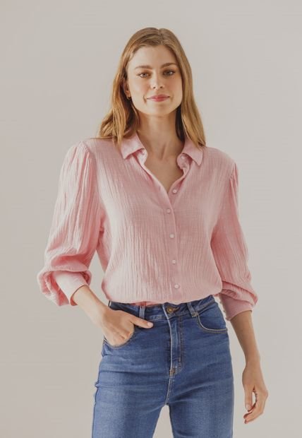 Blusa Rosa Arkitect Éxito