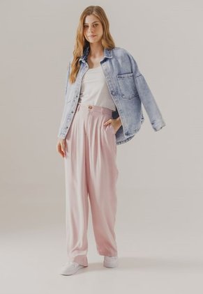 Chaqueta Denim Azul Claro-Plateado Arkitect Éxito