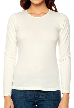 Camiseta Manga Larga  Blanco Arkitect Éxito