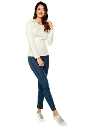 Camiseta Manga Larga  Blanco Arkitect Éxito