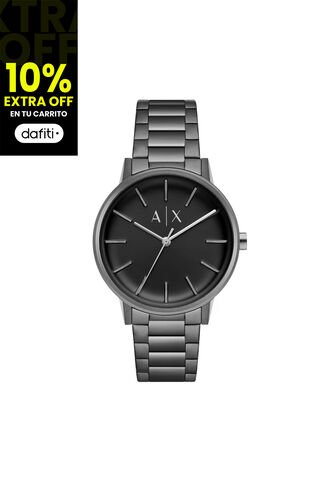 Reloj Hombre Armani Exchange Cayde. Acero Inoxidable Gris AX2761 Armani Exchange
