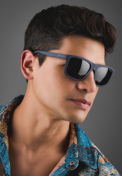 Gafas de Sol Azul Oscuro-Gris Oscuro ARMANI EXCHANGE