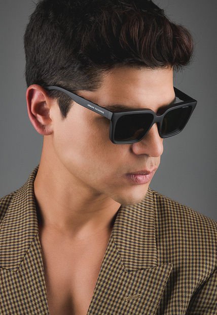 Gafas de Sol Negro-Verde Oscuro ARMANI EXCHANGE