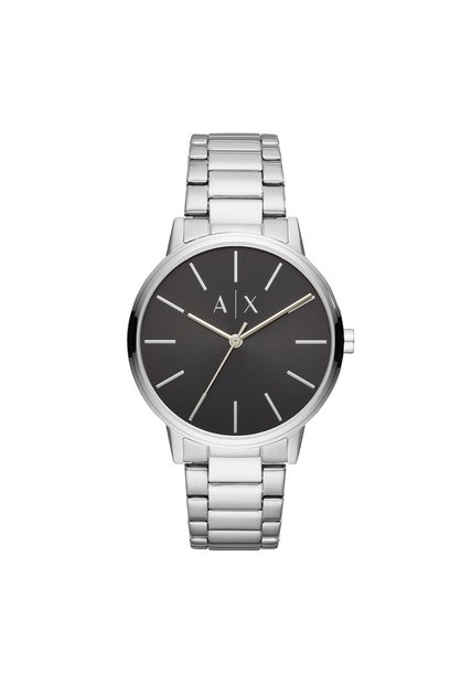 Reloj Hombre Armani Exchange Cayde. Acero Inoxidable Plateado AX2700