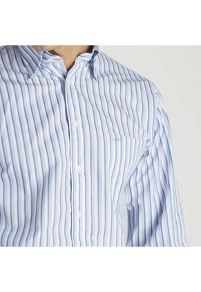 Camisa Arrow Blanco-Azul