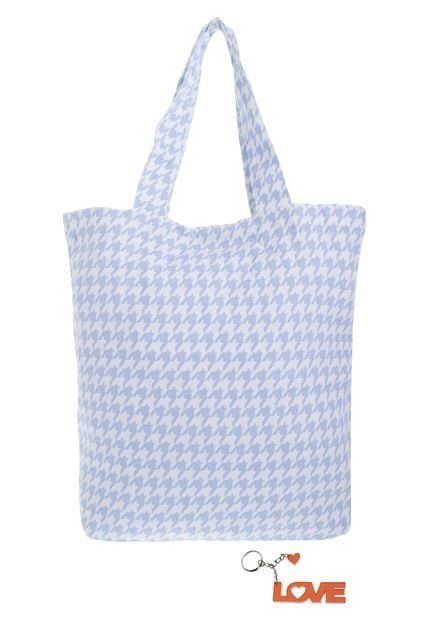Bolso Artefacto Blanco-Azul