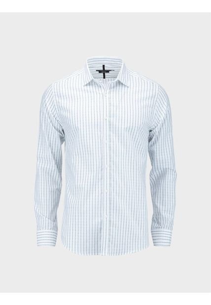 Camisa Business A Rayas Manga Larga Para Hombre 21637 ARTURO CALLE