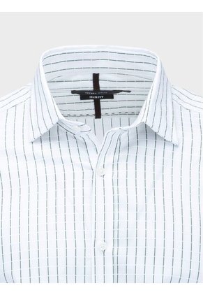 Camisa Business A Rayas Manga Larga Para Hombre 21637 ARTURO CALLE