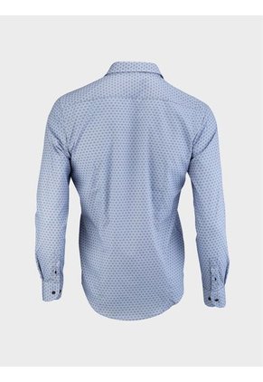 Camisa Estampada Manga Larga Para Hombre 01810 ARTURO CALLE