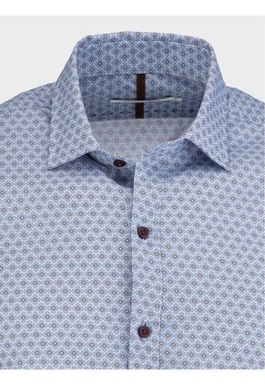 Camisa Estampada Manga Larga Para Hombre 01810 ARTURO CALLE