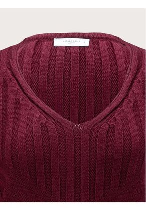 Sweater Cuello Amplio En V Y Manga Holgada Para Mujer 26902 ARTURO CALLE