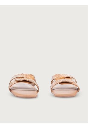 Sandalia Unicolor En Cuero Para Mujer 24793 ARTURO CALLE