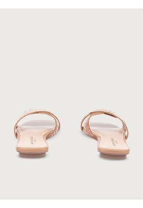 Sandalia Unicolor En Cuero Para Mujer 24793 ARTURO CALLE