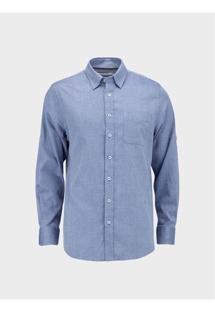 Camisa Textura Manga Larga Para Hombre 26088 ARTURO CALLE