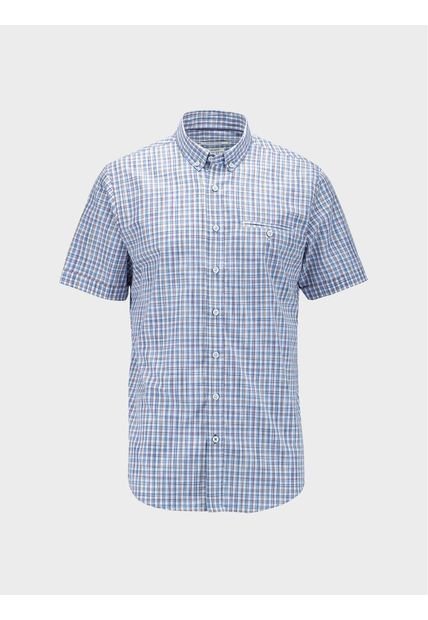 Camisa Cuadros Manga Corta Para Hombre 26256 ARTURO CALLE