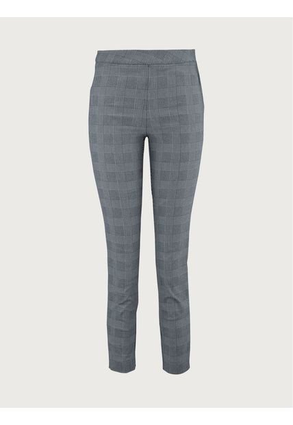 Pantalón Básico A Cuadros Para Mujer 17025 ARTURO CALLE