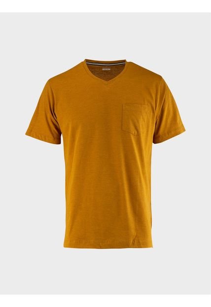Camiseta Moda Cuello V Regular Fit Para Hombre 09172 ARTURO CALLE