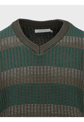 Suéter Cuello V Silueta Slim Fit Para Hombre 31688 ARTURO CALLE