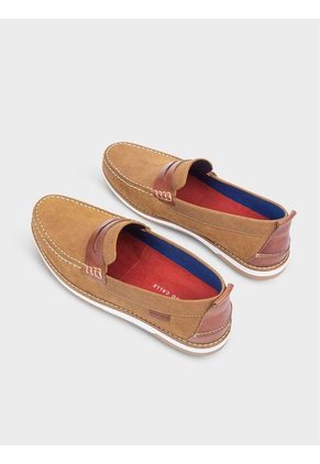 Mocasines Casuales En Cuero Para Hombre 18145 ARTURO CALLE