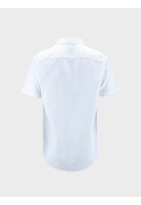 Camisa Mezcla Lino Manga Corta Para Hombre 24953 ARTURO CALLE