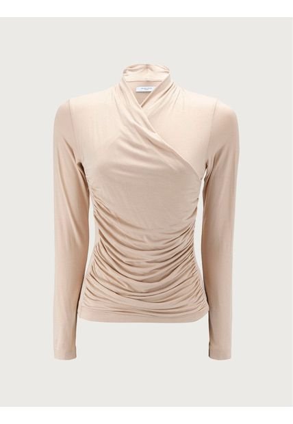 Camiseta Drapeada Para Mujer 27018 ARTURO CALLE