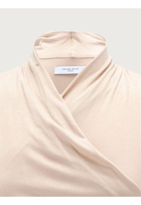 Camiseta Drapeada Para Mujer 27018 ARTURO CALLE