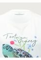 Camiseta Estampado Tortuga Marina Para Mujer 26441 ARTURO CALLE de Arturo Calle