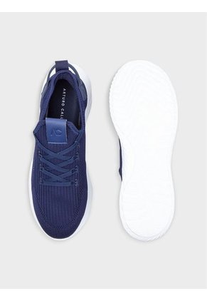 Tenis En Textil Con Cordones Y Suela En Contraste Para Hombre. 14917 ARTURO CALLE