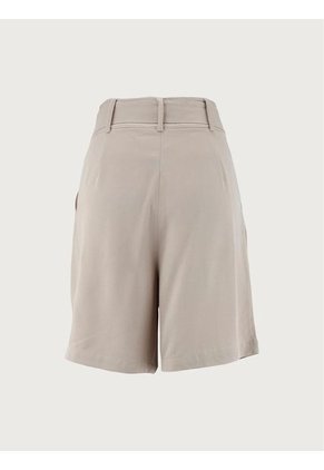 Short Unicolor Con Cinturón Para Mujer 22234 ARTURO CALLE