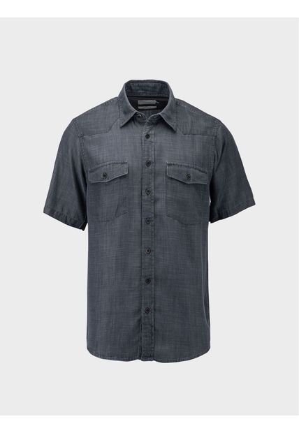 Camisa Denim Manga Corta Para Hombre 26180 ARTURO CALLE