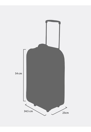 Maleta De Viaje Pequeña Textil Ruedas 360° 05044 ARTURO CALLE