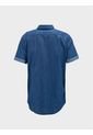 Camisa Denim Manga Corta Para Hombre 23858 ARTURO CALLE de Arturo Calle