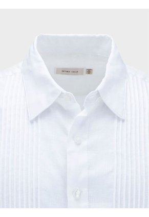 Camisa Guayabera Manga Larga En Lino Para Hombre 05158 ARTURO CALLE