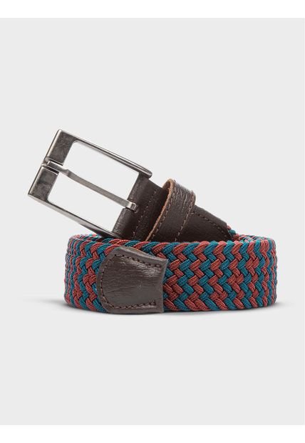 Reata Elástica Bicolor Para Hombre 15125 ARTURO CALLE