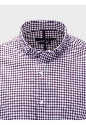 Camisa Business A Cuadros Manga Larga Para Hombre 21700 ARTURO CALLE