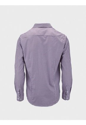 Camisa Business A Cuadros Manga Larga Para Hombre 21700 ARTURO CALLE