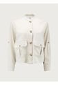 Chaqueta Unicolor Doble Bolsillo Para Mujer 22568 ARTURO CALLE de Arturo Calle