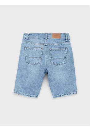Bermuda En Denim Slim Fit Para Hombre 29871 ARTURO CALLE