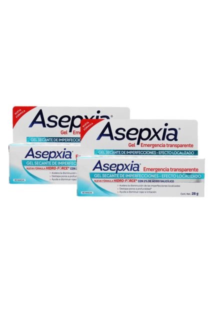 Asepxia Tratamiento Facial Antiacne Spot Gel X 2 Und