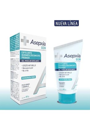 Asepxia Gen Gel Micelar Exfoliante Facial Anti Brillo X 2 Und