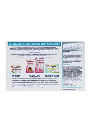 Asepxia Tratamiento Facial Antiacne Spot Gel X 2 Und
