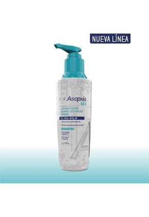 Asepxia Gel De Limpieza Facial Efecto Anti-Brillo X 2 Und