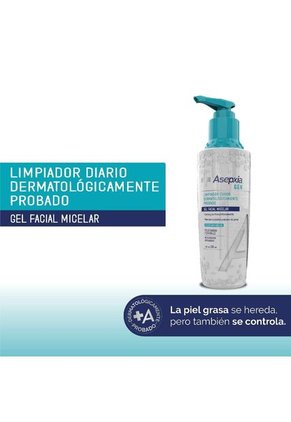 Asepxia Gel De Limpieza Facial Efecto Anti-Brillo X 2 Und