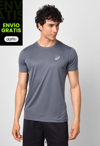 Camiseta asics  Silver SS Top Gris Asics