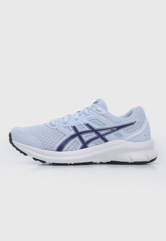 Asics Tenis Running Celeste Azul Navy Blanco asics Jolt 3