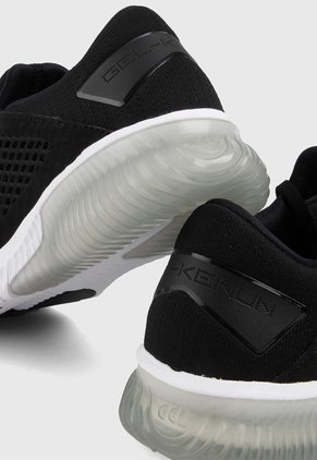 Tenis Running Negro-Blanco asics Gel-Kenun Knit Mx