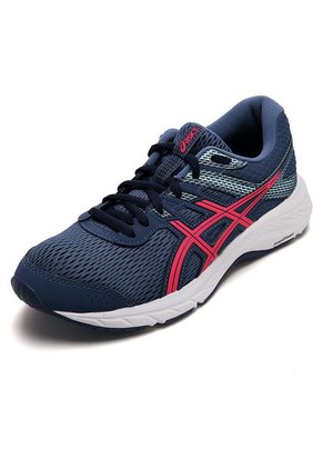 Tenis Running Azul-Rosa-Blanco asics Gel-Contend 6