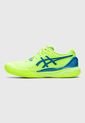 Tenis para Tennis Amarilo Neón-Azul asics Gel-Resolution 9 Clay de Asics